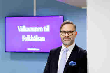 Tomas Järvinen, vd, Folkhälsan Utbildning Ab. Foto: Mikko Käkelä/Folkhälsan