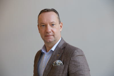 Johan Johansson, vd för Folkhälsans Fastigheter Ab. Foto: Folkhälsan/Jonas Jernström