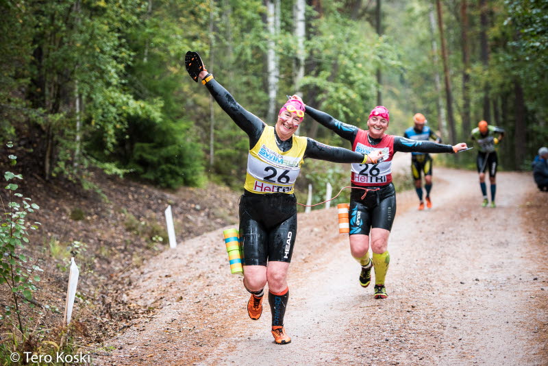 Folkhälsan Swimrun.
Foto: Folkhälsan/Tero Koski