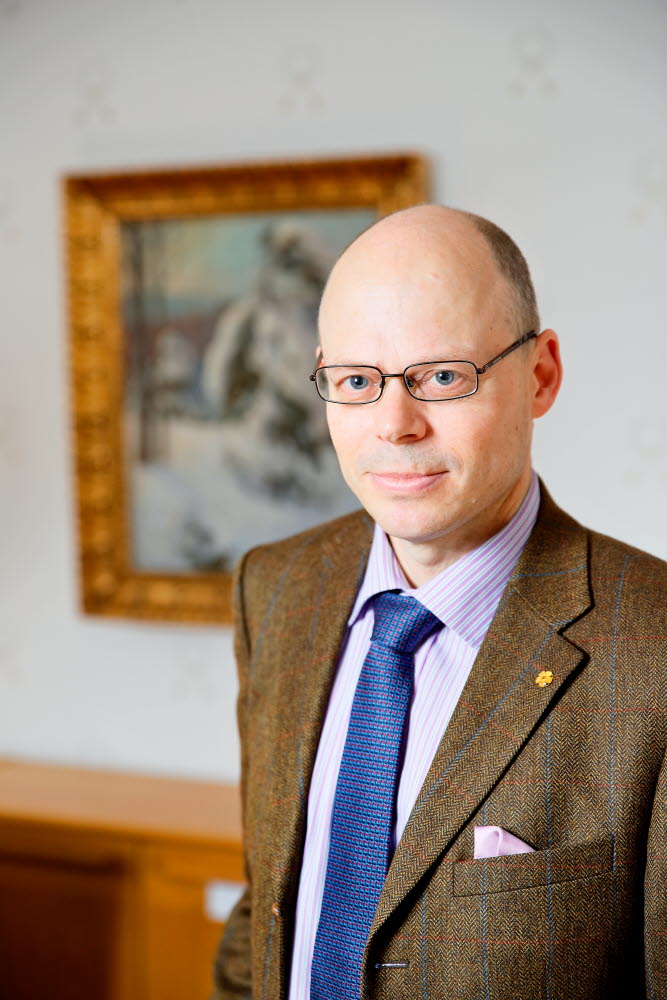 Georg Henrik Wrede, vd Samfundet Folkhälsan. Foto: Folkhälsan/Mikko Käkelä