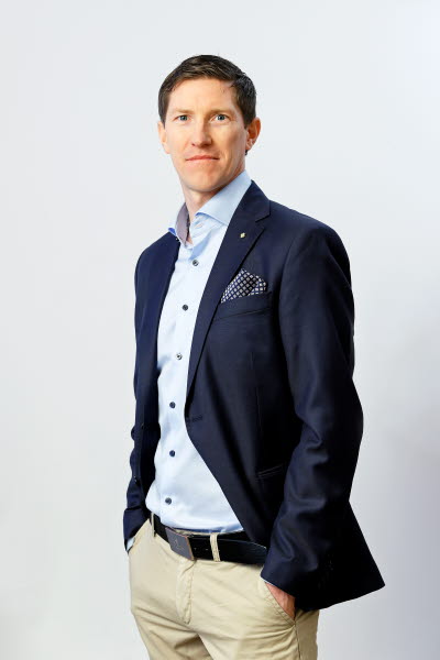 Niclas Forsström, vd, Folkhälsans allaktivitetshus i Mariehamn, Foto: Mikko Käkelä