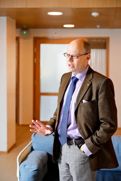 Georg Henrik Wrede, vd Samfundet Folkhälsan. Foto: Folkhälsan/Mikko Käkelä