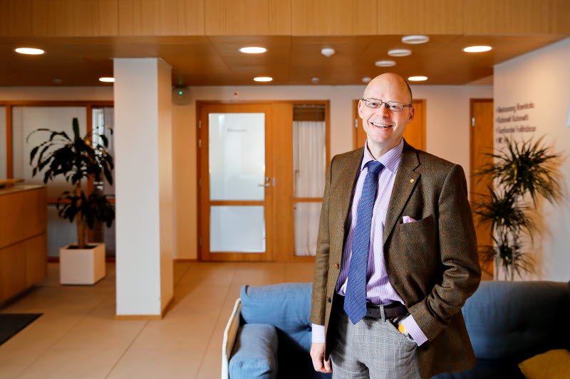 Georg Henrik Wrede, vd Samfundet Folkhälsan. Foto: Folkhälsan/Mikko Käkelä