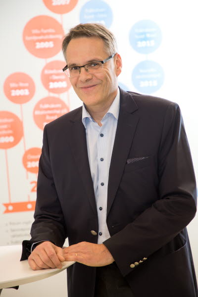 Christer Holmström, ekonomidirektör, Samfundet Folkhälsan. Foto: Folkhälsan/Hannes Victorzon