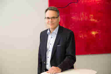 Christer Holmström, ekonomidirektör, Samfundet Folkhälsan. Foto: Folkhälsan/Hannes Victorzon