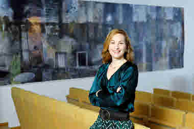 Anna Hellerstedt, vd, Samfundet Folkhälsan, Fotograf: Mikko Käkelä