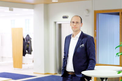 Niklas Talling, vice vd, Samfundet Folkhälsan. Foto: Mikko Käkelä/Folkhälsan