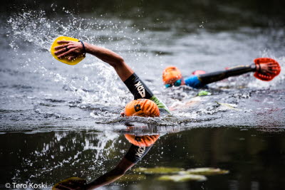 Folkhälsan Swimrun.
Foto: Folkhälsan/Tero Koski