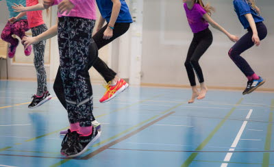 trygg idrott sibbo vargarna karin storbacka träning barn motion